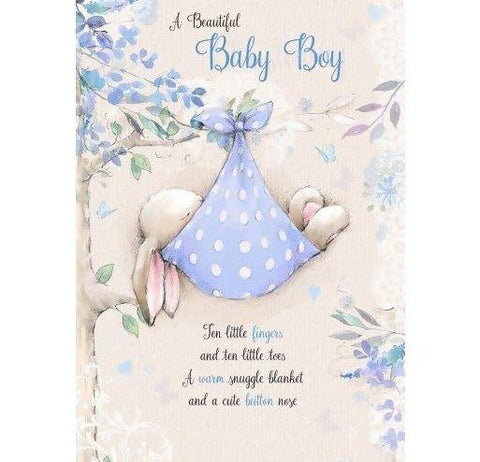 Baby Boy Card