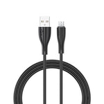 JOYROOM 2.4A Micro USB to USB Charging Cable PVC Data Cable 1m (Black)