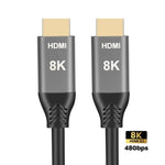 HDMI 2.1 8K 120Hz High Dynamic HD Cable 1m for Gaming, 4K, Computing