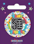 Age 50-Multicoloured Badge