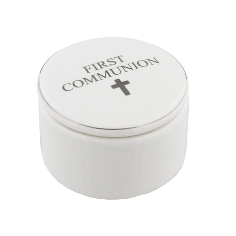 Juliana Ceramic Trinket Box - First Communion
