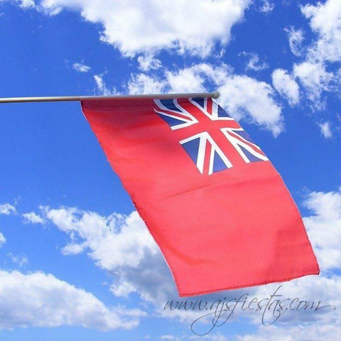 Large Red Ensign Hand Waving Flag