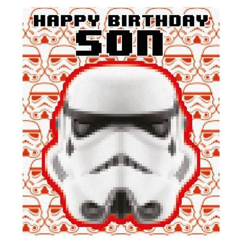 Stormtroopers Son Birthday Card