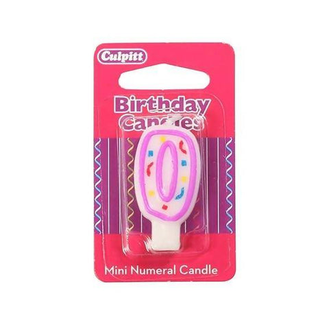 Mini Number Candle-0