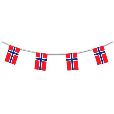 Norway Flag Bunting