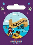 Pirate Birthday Boy Badge