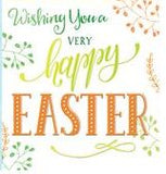 Pack of 6 Easter Square Easter Cards