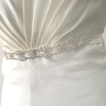 Diamante Organza Bridal Belt