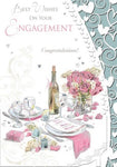 Best Wishes On Your Engagement Card