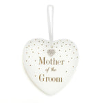 Gold Dots Mother Of Groom Plaque
