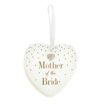 Gold Dots Mother Of Bride China Plaque