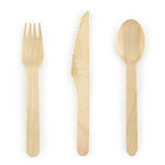 Wooden Cutlery Assorted Party Pack