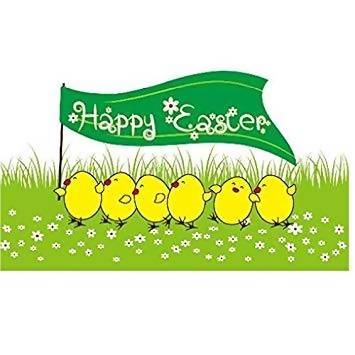 Happy Easter Flag 5ft by 3ft