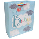 New Baby Blue Gift Bag