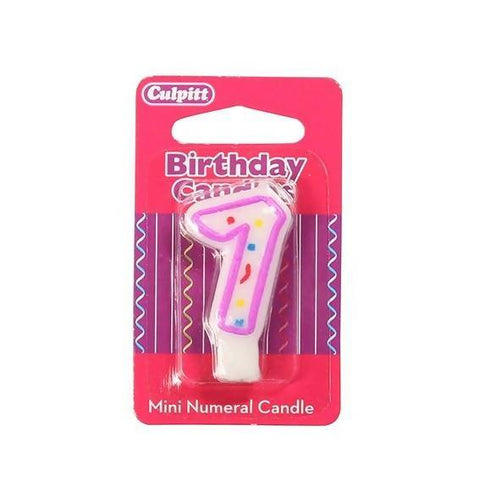 Mini Number Candle-7