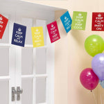 Keep Calm and Party on Bunting