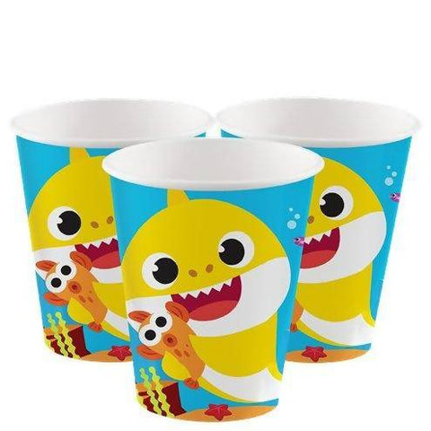 Baby Shark Paper Cups-8pk