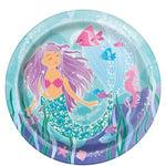 Magical Mermaid Paper Plates - 22cm