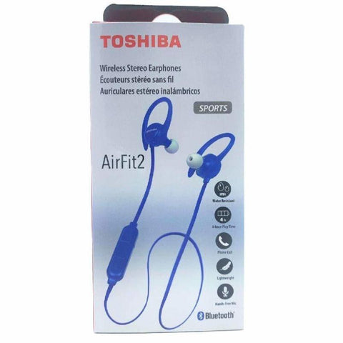 TOSHIBA AIRFIT2 SPORTS WIRELESS STEREO EARPHONES