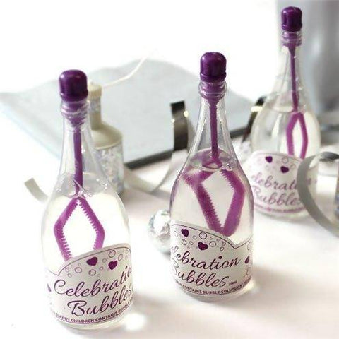 Purple 24 Champagne Wedding Bubbles