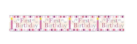 1st Birthday Banner