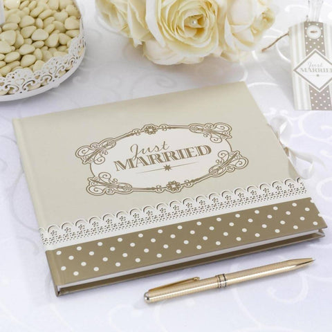 Chic Boutique - Guest Book- Champagne & Gold