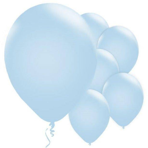 Powder Blue Latex Balloons - 11''