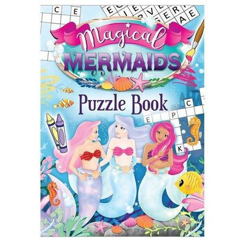 Mermaid Puzzle Book